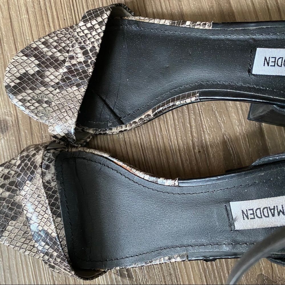 Steve Madden Ideaal Multi-Snake Block Heel Sandal - image 3